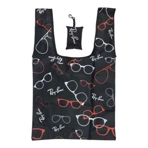 Vikbar shoppingväska i polyester gör det bekvämare att shoppa